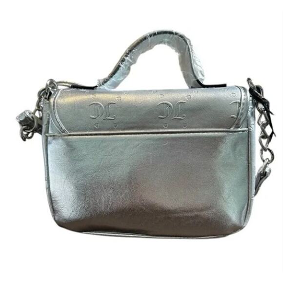 NEW Juicy Couture Silver Only You N Me 2 in 1 Bag - Picture 3 of 6